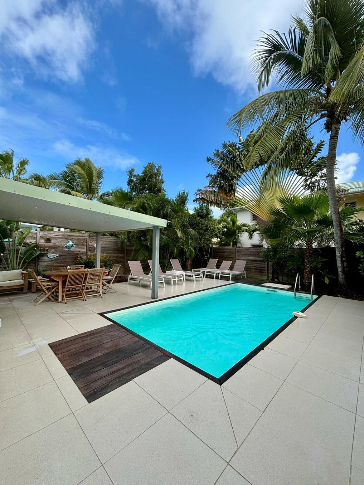Villa Magellan, Walkable Orient Bay Beach, Private Pool Bagian luar foto